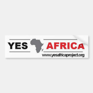 Autocollant De Voiture Oui adhésif pour pare-chocs de l'Afrique