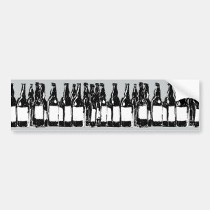 Autocollant De Voiture Ours bottles