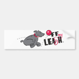 Autocollant De Voiture Outre de ma laisse, adhésif pour pare-chocs