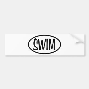 Autocollant De Voiture ovale de bain