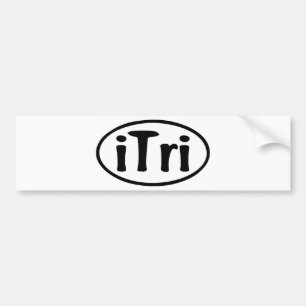 Autocollant De Voiture ovale d'iTri