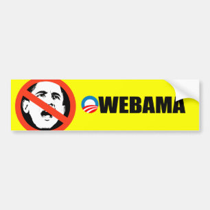 AUTOCOLLANT DE VOITURE OWE-BAMA
