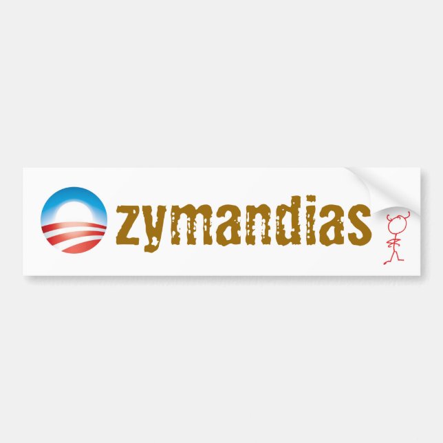 Autocollant De Voiture Ozymandias (Devant)