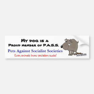 AUTOCOLLANT DE VOITURE P.A.S.S.