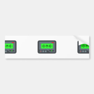 Autocollant De Voiture pager émoji