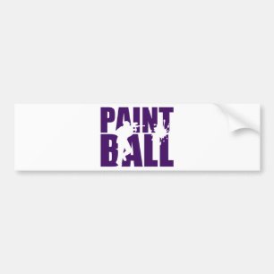 Autocollant De Voiture Paintball