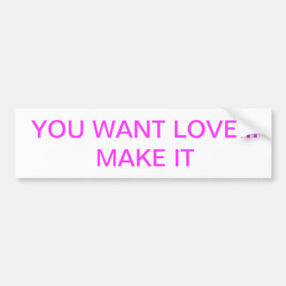 AUTOCOLLANT DE VOITURE PAIX