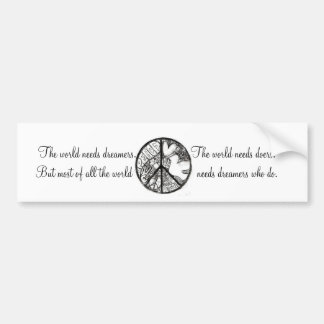 Autocollant De Voiture Paix