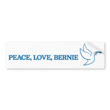 Paix. Amour. Bernie.