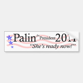 Autocollant De Voiture Palin pour le président 2011