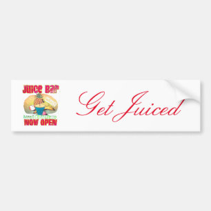 Autocollant De Voiture Panneau Barre de jus Thunder_Cove