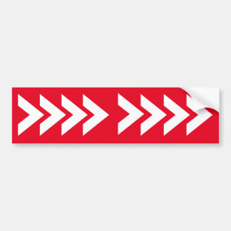 Autocollant De Voiture Panneau Flèches/autocollant