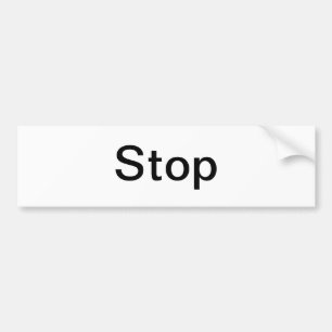 Autocollant De Voiture Panneau Stop/