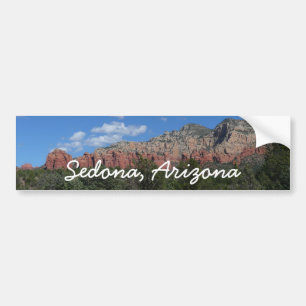 Autocollant De Voiture Panorama de Red Rocks à Sedona Arizona