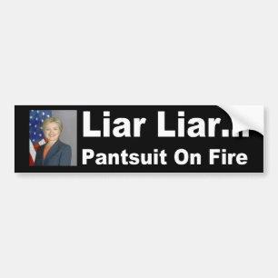 Autocollant De Voiture Pantsuit de menteur de menteur sur l'adhésif pour