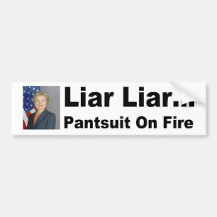 Autocollant De Voiture Pantsuit de menteur de menteur sur l'adhésif pour