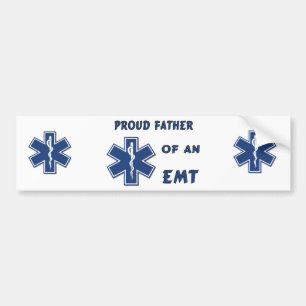 Autocollant De Voiture Papa fier d'un EMT