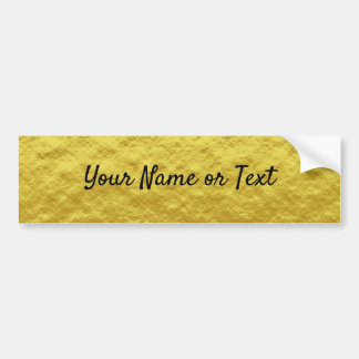 Autocollant De Voiture Papier doré de luxe personnalisé