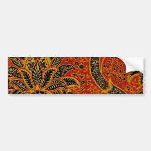 Autocollant De Voiture Papier peint antique William Morris India