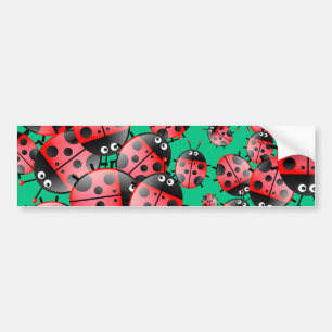 Autocollant De Voiture Papier peint de coccinelle