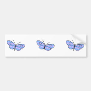 Autocollant De Voiture Papillon cosmique