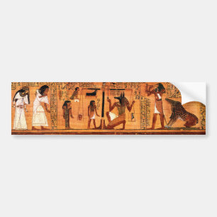 Autocollant De Voiture Papyrus royal égyptien