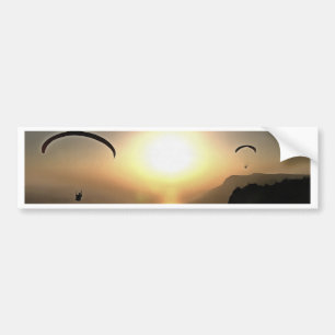Autocollant De Voiture Parapente Flâner Déambuler Extreme Sports Art