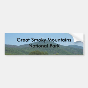Autocollant De Voiture Parc national de Great Smoky Mountains