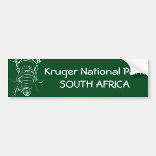 Autocollant De Voiture Parc national de Kruger