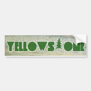 Autocollant De Voiture Parc national de Yellowstone