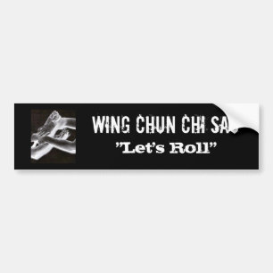 Autocollant De Voiture Pare-chocs 1 de Sau de Chi de carte de travail