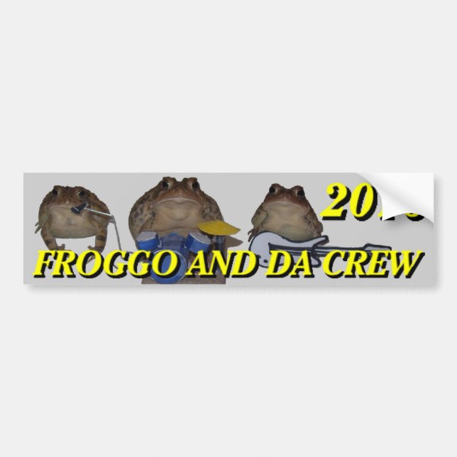 Autocollant De Voiture pare-chocs 2016 de froggo (Devant)