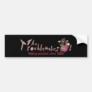 Autocollant De Voiture Pare-chocs-autocollant de Troublmakers faisant le