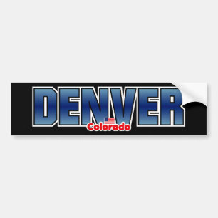 Autocollant De Voiture Pare-chocs de Denver