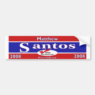 Autocollant De Voiture Pare-chocs de Santos