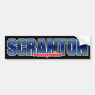 Autocollant De Voiture Pare-chocs de Scranton