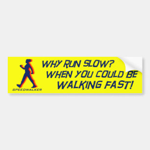 Autocollant De Voiture Pare-chocs de Speedwalker