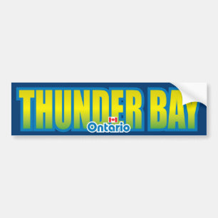 Autocollant De Voiture Pare-chocs de Thunder Bay