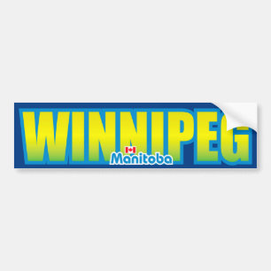 Autocollant De Voiture Pare-chocs de Winnipeg