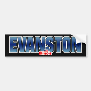Autocollant De Voiture Pare-chocs d'Evanston