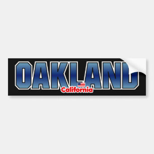 Autocollant De Voiture Pare-chocs d'Oakland
