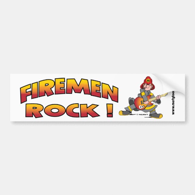 Autocollant De Voiture Pare-chocs sticker.png de ROCHE de POMPIERS (Devant)