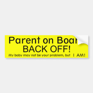 Autocollant De Voiture Parent à bord