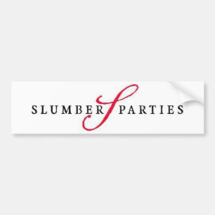 Autocollant De Voiture Parties promotionnelles de logo de soirées pyjamas