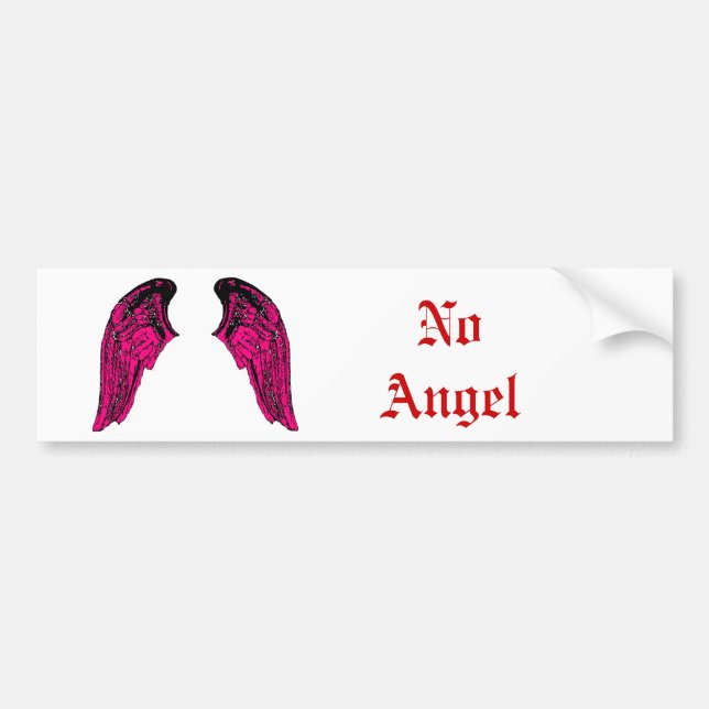 Autocollant De Voiture pas d'ange (Devant)