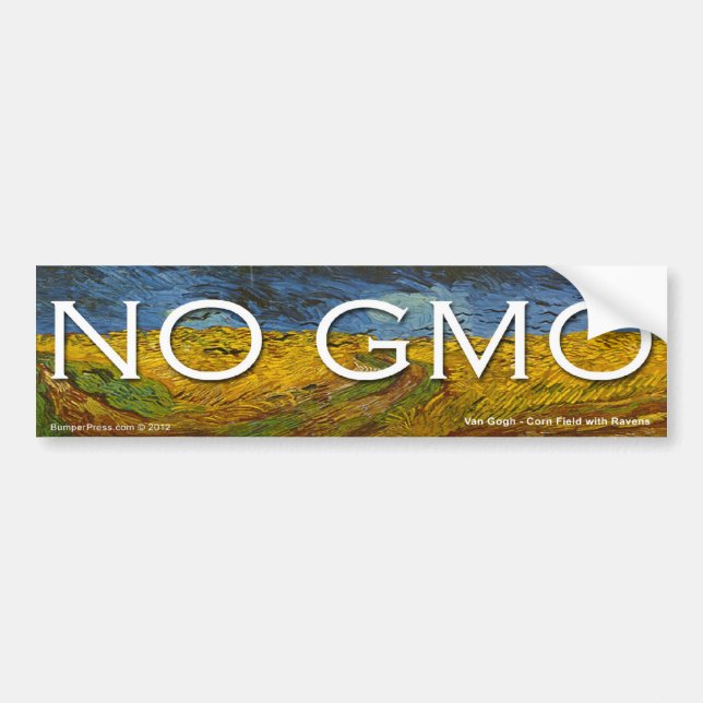 Autocollant De Voiture Pas d'autocollant pare-chocs OGM (Devant)