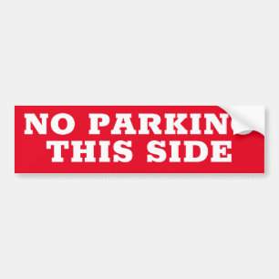 Autocollant De Voiture PAS DE PARKING CE SITE/autocollant