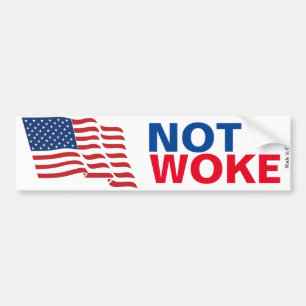 Autocollant De Voiture Pas de Woke