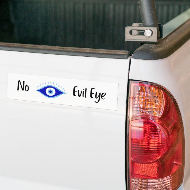 Autocollant De Voiture Pas d'yeux mal (Sur camion)