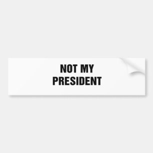 Autocollant De Voiture Pas mon président